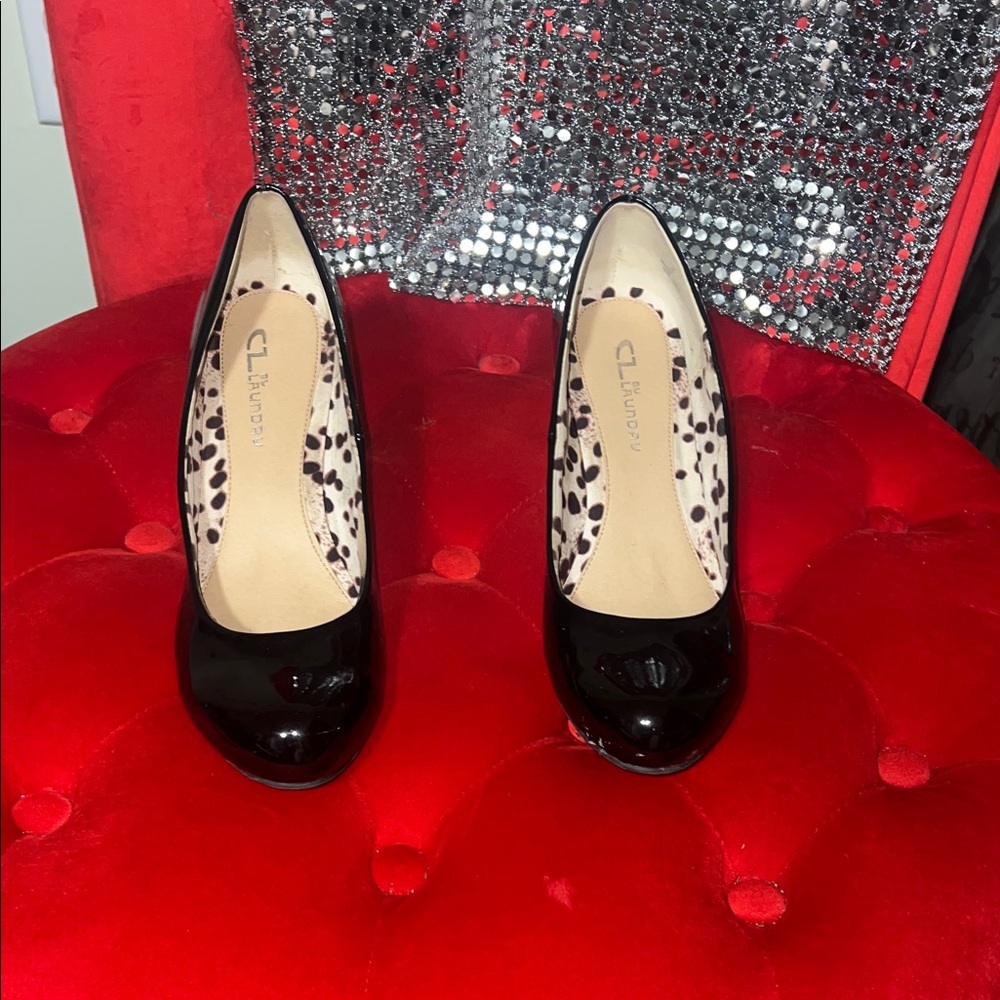 Chinese Laundry Black Patent Heels